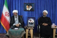 دیدار رئیس و اعضای ستاد برگزاری نماز جمعه درجزین با نماینده ولی فقیه در استان سمنان