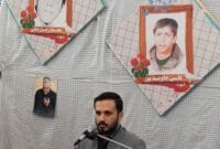 محفل انس با قرآن و روایتگری دفاع مقدس در مسجد حضرت ولی عصر (عج) شهمیرزاد