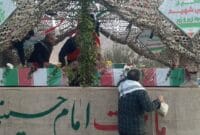 استقبال باشکوه از پیکر پاک ۵ شهید گمنام در مهدیشهر