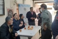 رفع دغدغه‌های بیمه‌ای کارگران نوید بهمن در بازدید میدانی