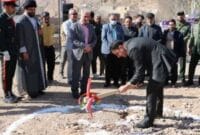 کلنگ احداث مجتمع فروشگاه اتکا مهدیشهر در پنجمین روز دهه فجر به زمین زده شد