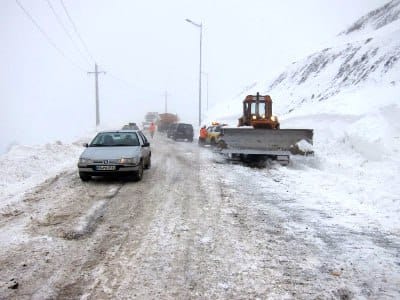 انسداد برخی مسیرهای ارتباطی سمنان – مازندران