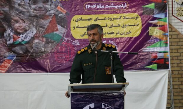 سرهنگ طاهری: راه شهدای خدمت را با جهاد و خدمت ادامه می‌دهیم