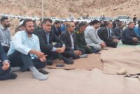 مراسم گرامیداشت شهدای بیت‌المقدس در جوار مزار شهید سقائیان
