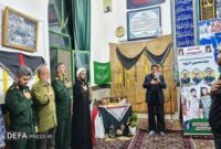 بزرگداشت شهدای جنگ تحمیلی 12 روزه در شهمیرزاد برگزار شد