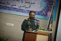 سردار آرمند: شهدا با خون خود امنیت و عزت آفریدند