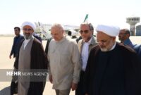 قالیباف برای ادای دین به شهدای سمنان وارد این استان شد