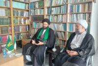 دیدار مدیرکل مرکز خدمات حوزه‌ استان سمنان با امام جمعه مهدیشهر