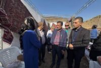 حضور مدیرکل فرهنگ و ارشاد اسلامی استان سمنان در جشنواره عشایری ایل کهن پرور