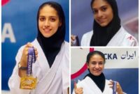 دختران کاراته‌کای مهدیشهری سه مدال طلا صید کردند