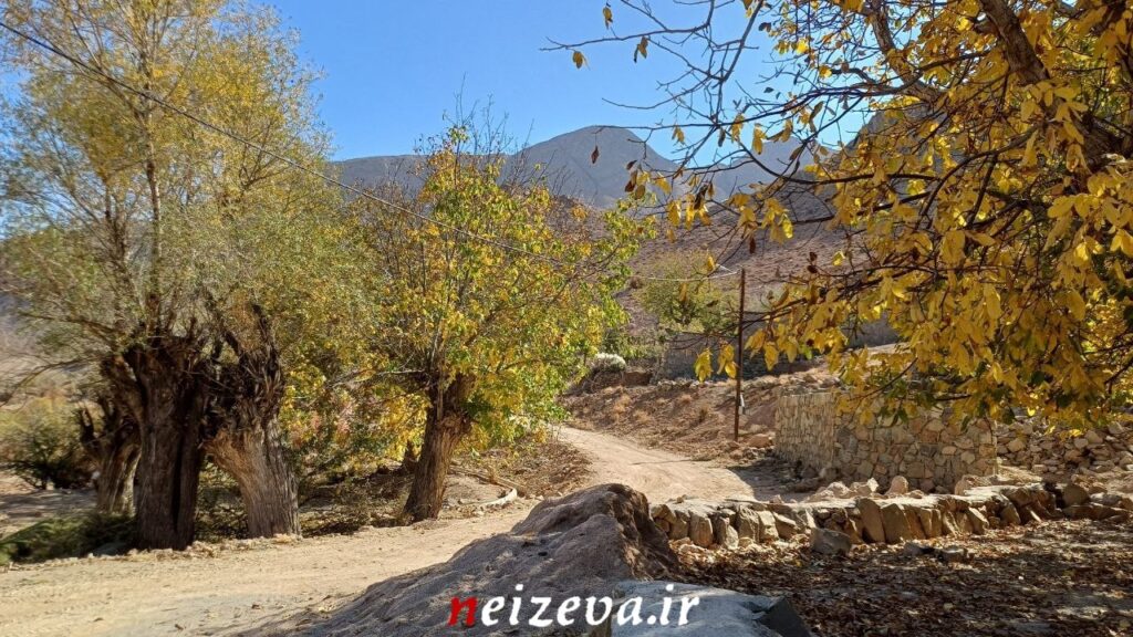 شهمیرزادِ هزاررنگ در آغوش پاییز