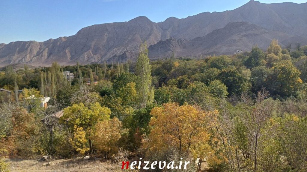 شهمیرزادِ هزاررنگ در آغوش پاییز