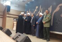 مراسم تکریم و معارفه رئیس سازمان تبلیغات اسلامی مهدیشهر برگزار شد