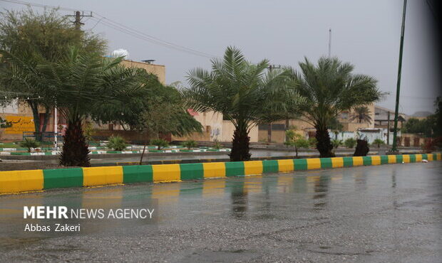 بارش باران در استان سمنان؛ هوا سردتر شد