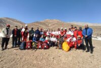 درخشان: هلال احمر سمنان دوره آموزشی نجات در کوهستان را برگزار کرد