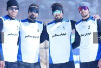 سکوی سوم والیبال برفی کشور برای تیم مهدی‌شهر