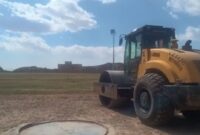 زمین چمن مجموعه آزادی مهدی‌شهر وارد فاز بهسازی شد