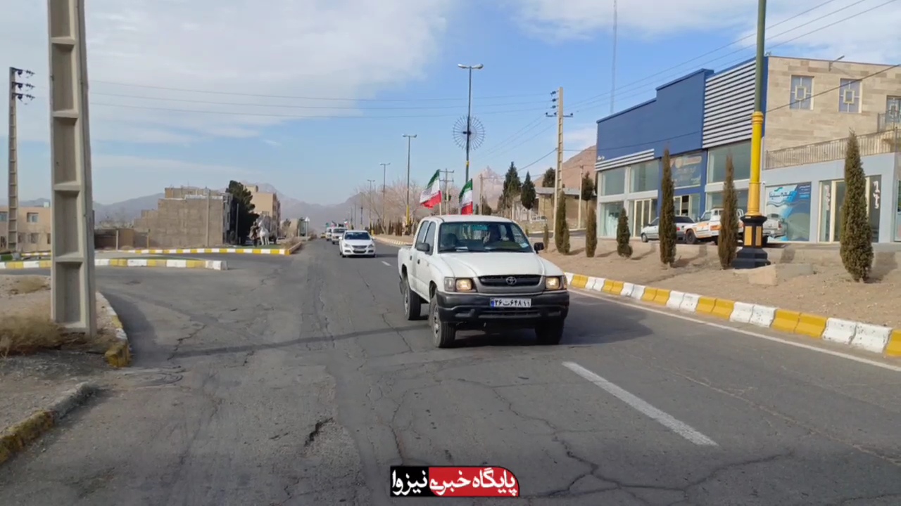 رژه خودرویی در مهدیشهر