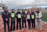 درخشش دانش‌آموزان مهدیشهر در دوومیدانی استان