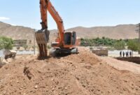 عملیات تقاطع غیرهمسطح بیمارستان مهدیشهر از سرگرفته شد