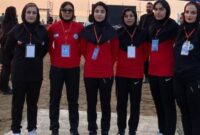 حضور بانوان سمنان در مسابقات ساحلی کشور