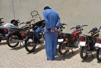 سارقان حرفه‌ای موتورسیکلت و دوچرخه در دامغان دستگیر شدند