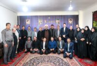 دیدار مسئولان و مؤثران درجزین با امام جمعه به مناسبت هفته بزرگداشت نماز جمعه