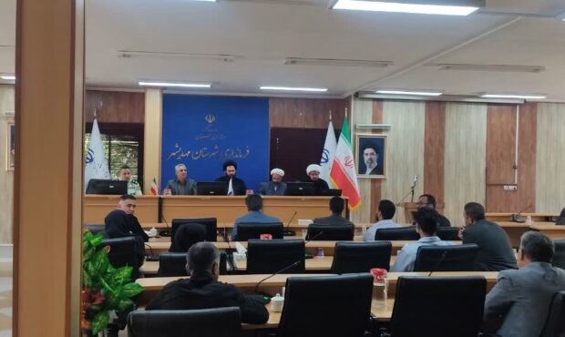 جلسه هماهنگی مراسم جاماندگان اربعین حسینی در مهدیشهر برگزار شد