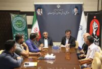 دیدار مدیرکل ورزش و جوانان استان سمنان با پیشکسوت ورزش مهدی‌شهر؛ تأکید بر تکریم سرمایه‌های ماندگار ورزش