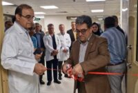 بخش پلاسما‌تراپی بیمارستان ۱۵ خرداد مهدی‌شهر افتتاح شد