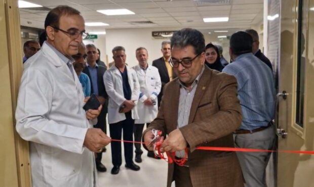 بخش پلاسما‌تراپی بیمارستان ۱۵ خرداد مهدی‌شهر افتتاح شد