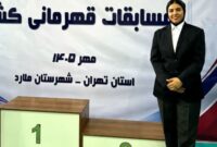 داور سرخه‌ای در رقابت‌های کاراته کشور قضاوت کرد