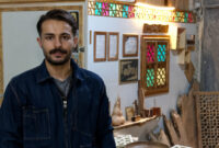 گره‌چینی شهمیرزاد / هنر کهن چوب در دستان نسل جوان