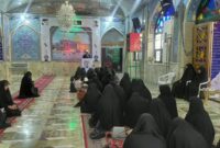 اختتامیه طرح «اربعین تعالی» مدارس علمیه فاطمیه مهدی‌شهر و عصمتیه سمنان